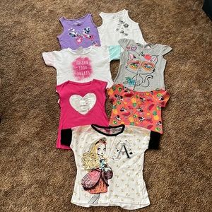 H&M, Gap, Caters, Place Children for girl clothes.